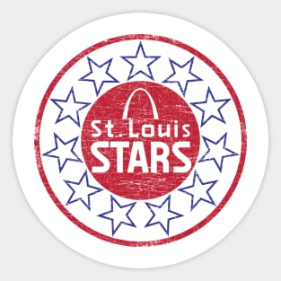 St Louis Stars Vintage T-shirt Sticker